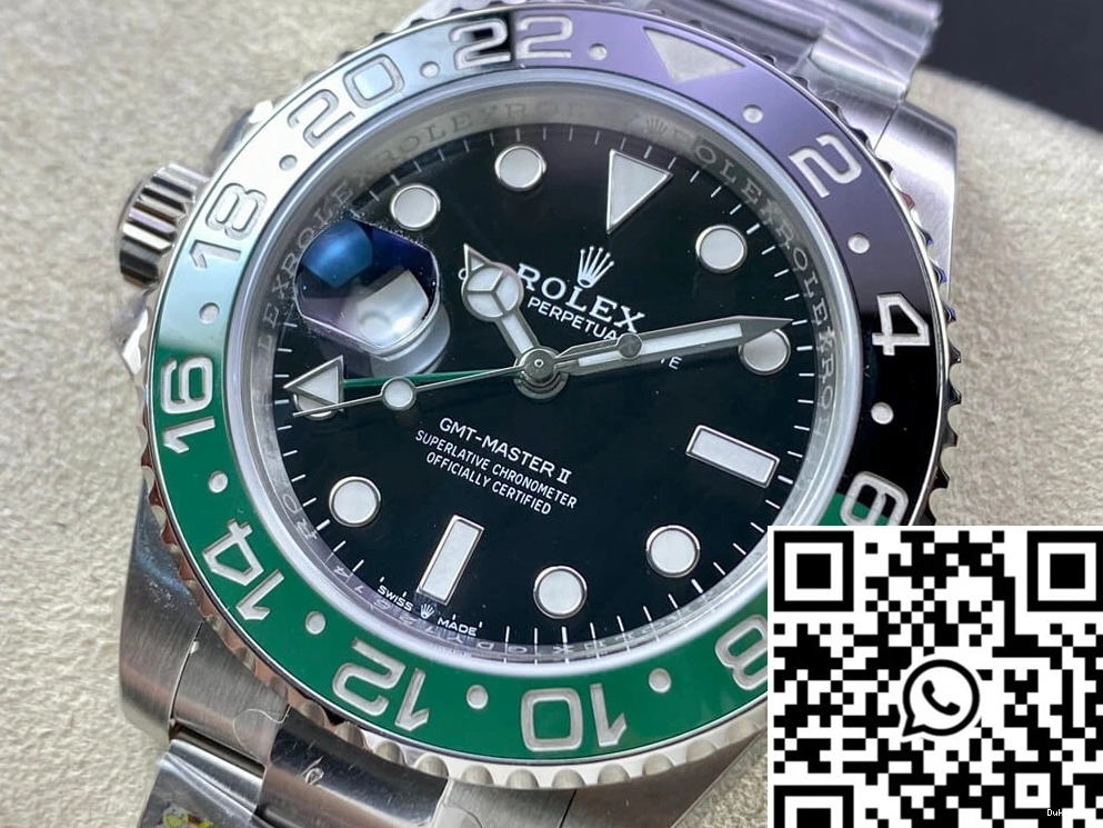 M126720VTNR-0001 TravelReady GMT 1166 Master Rolex Black Factory Clean Dial II 0816